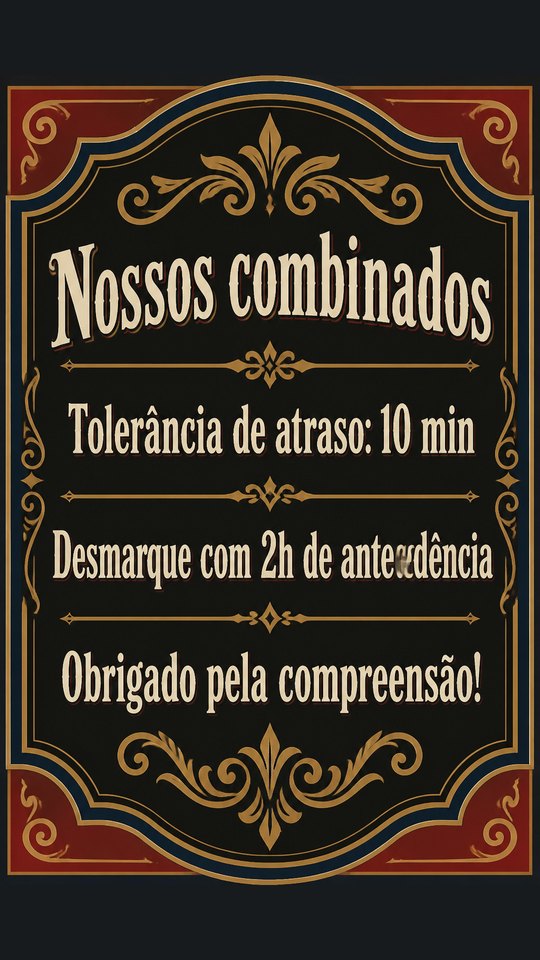 Combinados da Barbearia do Léo, barbearia de exemplo