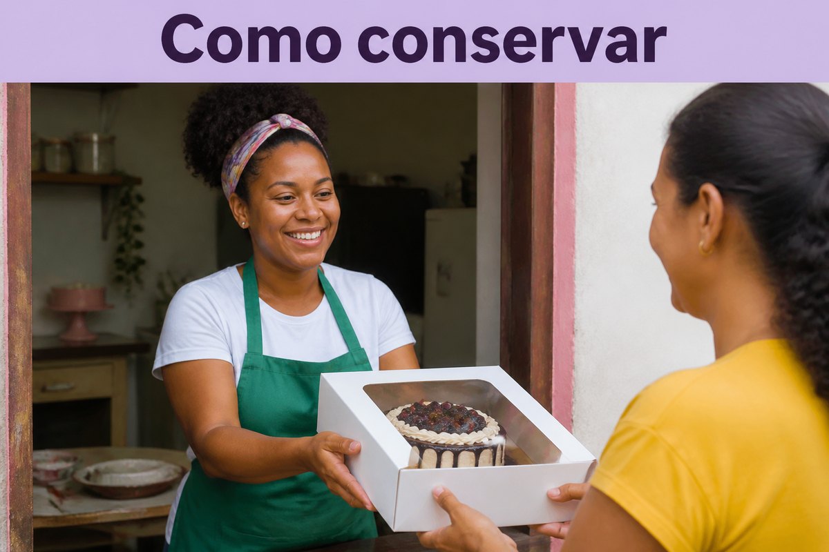 Imagem ilustrativa: Como conservar bolos e doces: orientações para passar ao cliente