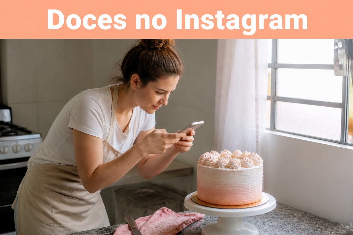 Imagem ilustrativa: Como divulgar a confeitaria no Instagram: fotos, stories e destaques