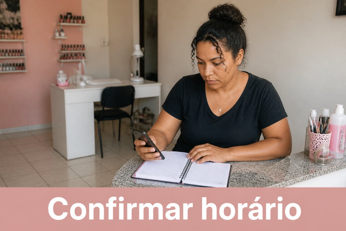 Imagem ilustrativa: Mensagens para confirmar horário de manicure: modelos prontos