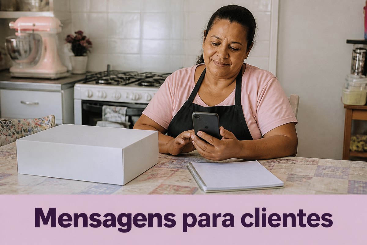 Imagem ilustrativa: Mensagens para clientes da confeitaria: modelos prontos de WhatsApp