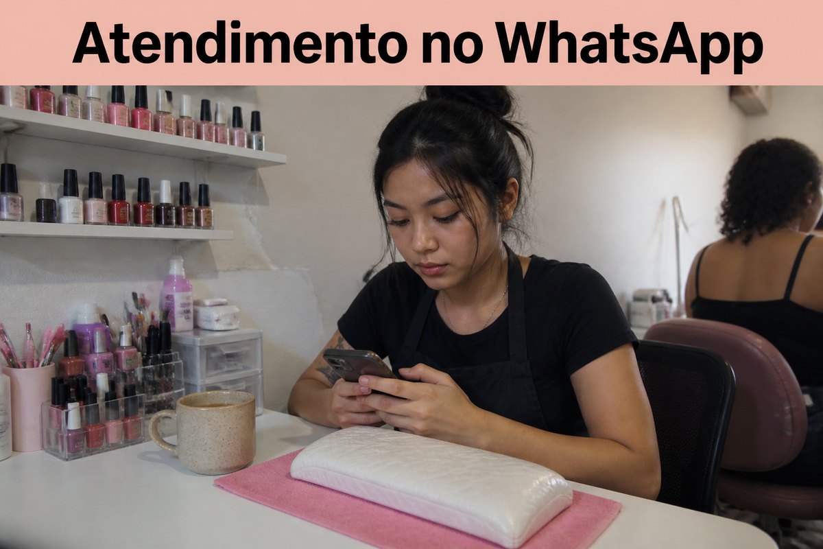 Imagem ilustrativa: Como apresentar seus serviços de manicure pelo WhatsApp