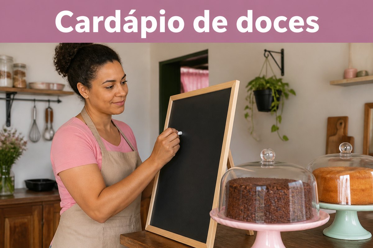 Imagem ilustrativa: Tabela de preços de confeitaria: como montar o cardápio