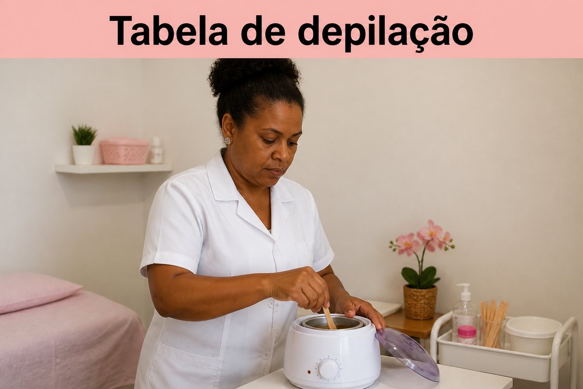 Imagem ilustrativa: Tabela de preços de depilação: como montar por área do corpo