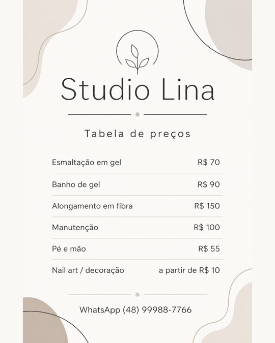 Exemplo do estilo Minimal Clean